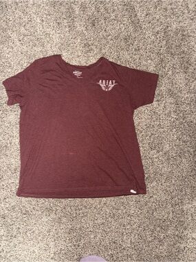 Women’s Ariat Burgundy Shirt